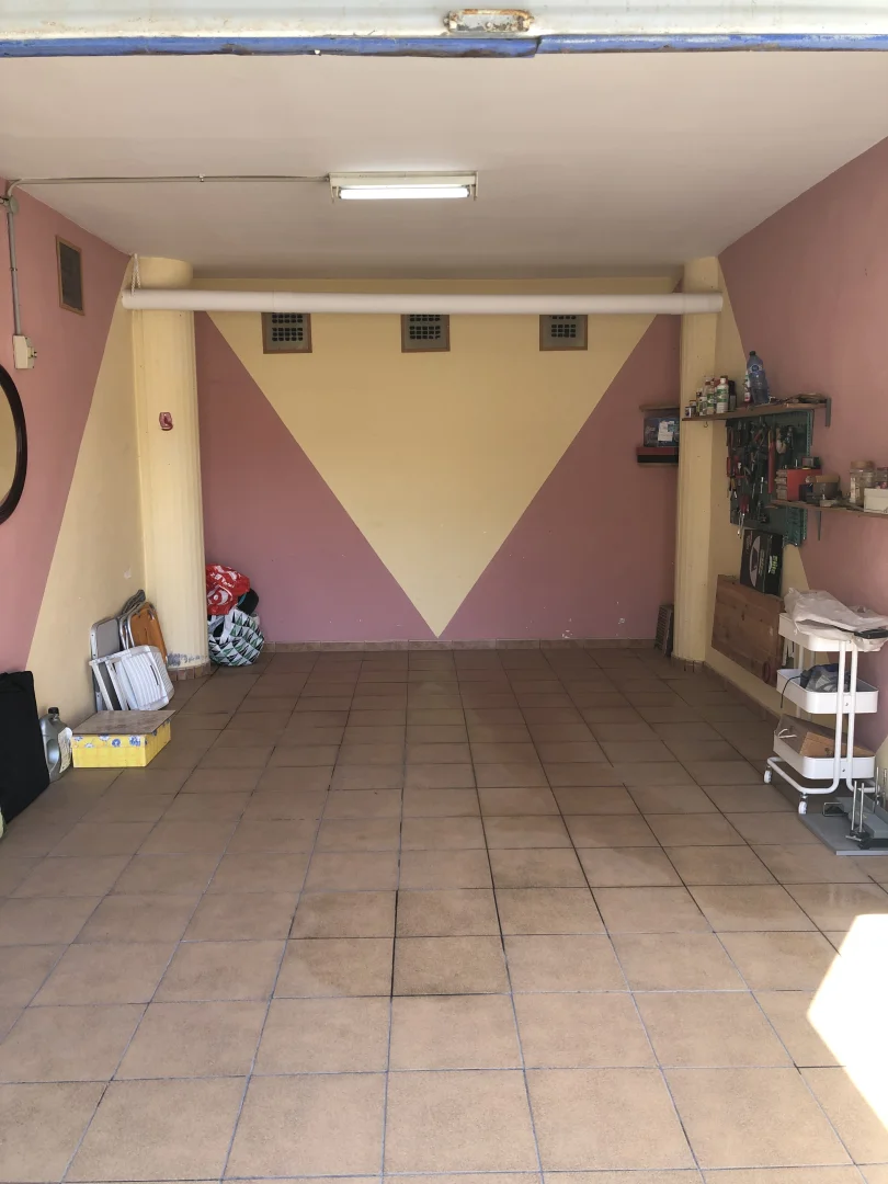 Garaje privado en la playa