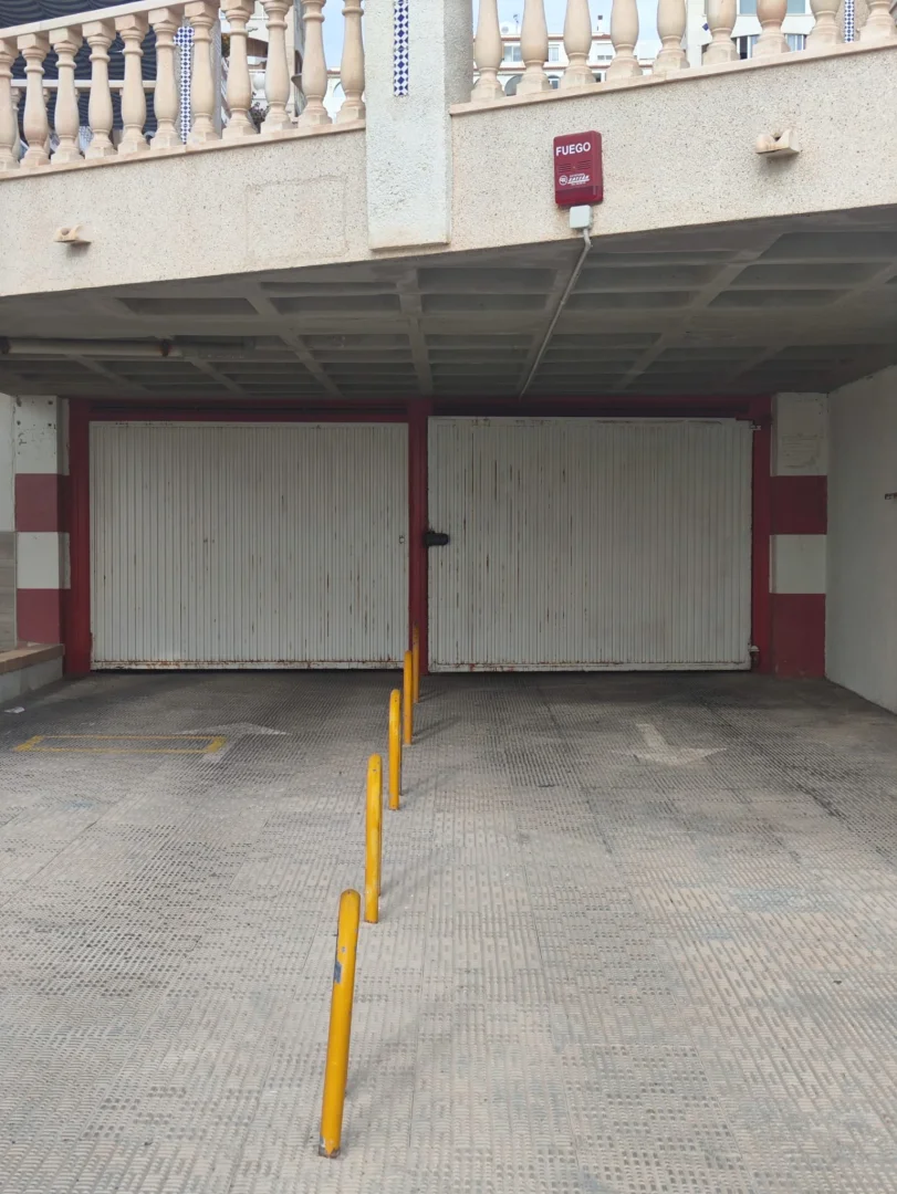 Parking en primera linea de playa